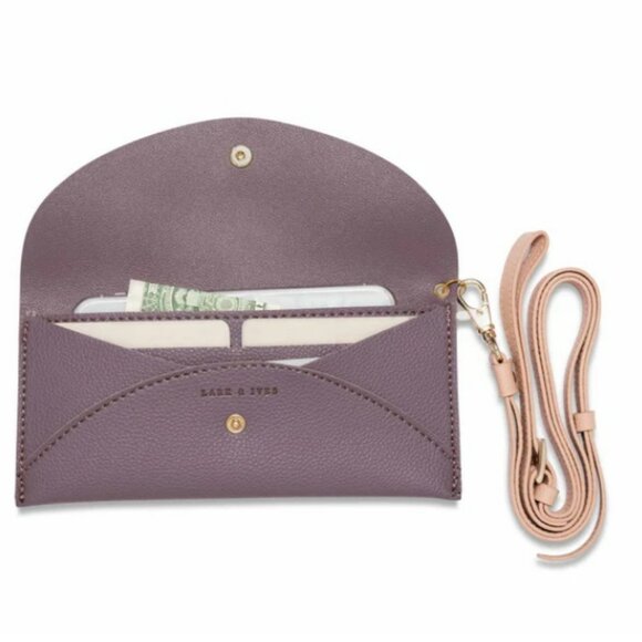 Lark & Ives Vegan Leather Crossbody Wallet NWT - Picture 2 of 16